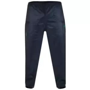 Duke Mens Elba Kingsize D555 Packaway Rain Over Trousers (3XL) (Navy)
