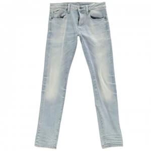 G Star 3301 Slim Jeans - lt aged