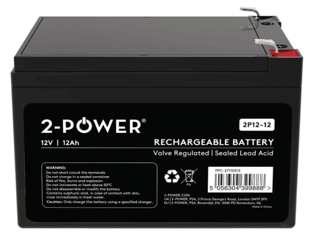 2-Power 2P12-12 UPS battery 12 V