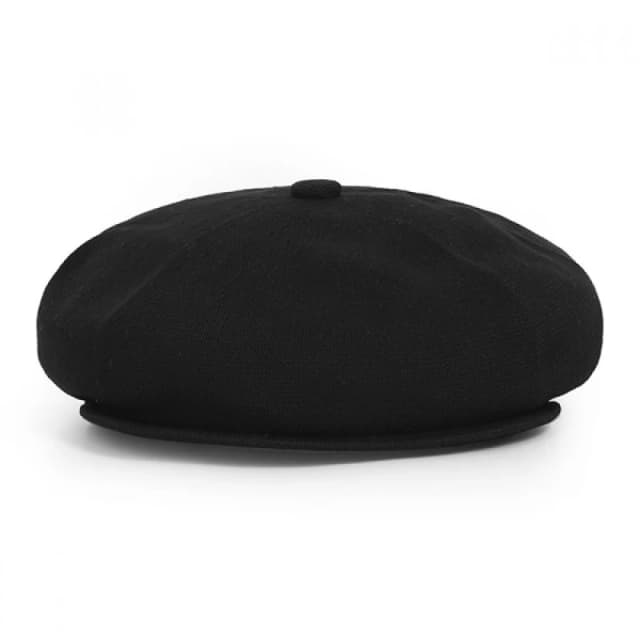 TrendMecca Watches Kangol K3217ht Black Bamboo Hawker Wool News Boy Cap Octagonal Hat K3217HT BLACK (XL)