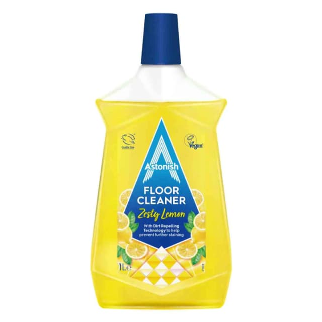 Astonish Floor Cleaner 1 Litre Bottle Zesty Lemon