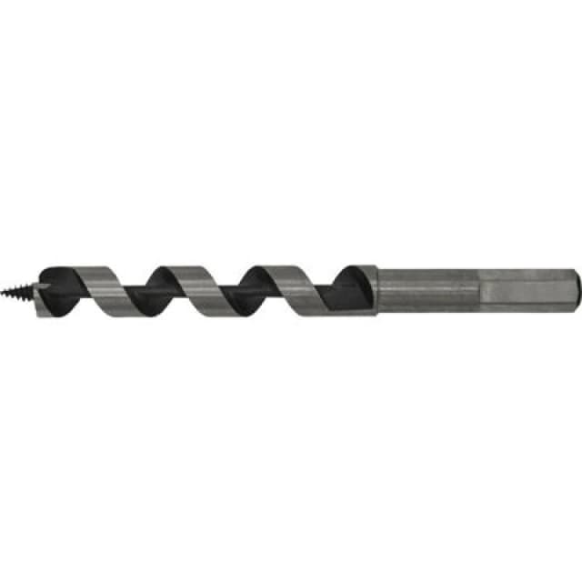 Loops 14 x 155mm Hardened Auger Wood Drill Bit - Hexagonal Shank - Woodwork Timber Multi