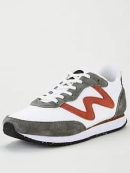 Jack & Jones Trent Faux Leather Sneakers - Anthracite