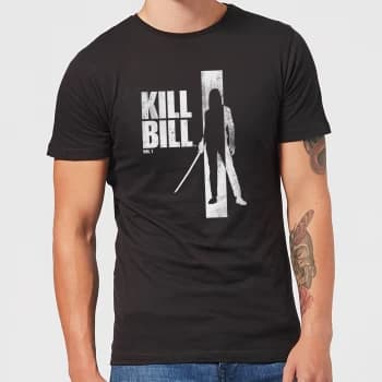 Kill Bill Silhouette Mens T-Shirt - Black - 3XL - Black