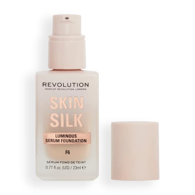 Makeup Revolution Silk Serum Foundation 23ml (Various Shades) - F6