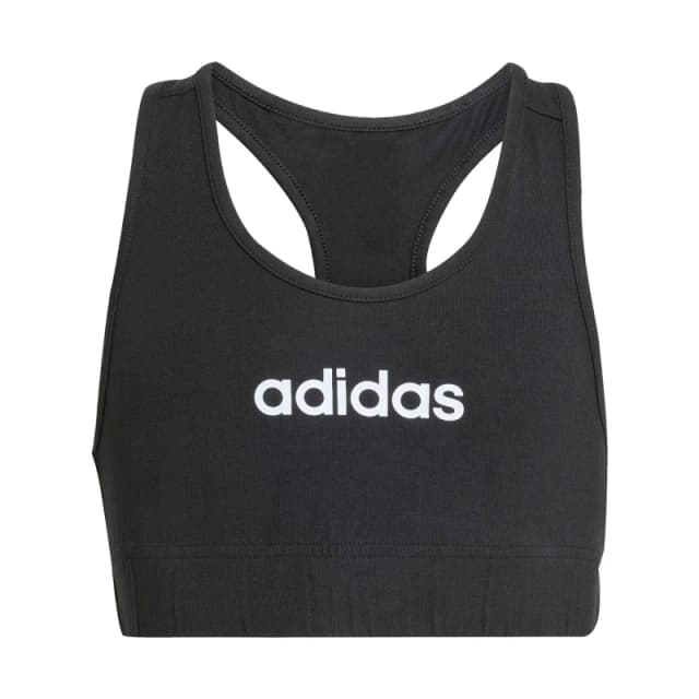 Adidas Girl's Sports bra adidas Essentials Noir Female 14/15 ans JX3923