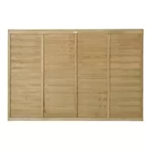 Forest Garden - 4ft High Forest Pressure Treated Lap Fence Panel - Pressure Treated