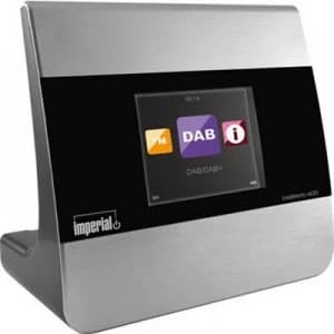 Imperial DABMAN i400 Internet radio adapter DAB+, FM Bluetooth, DLNA, WiFi, Internet radio DLNA-compatible, Multi-room Silver