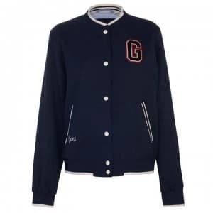 Gant Gant Varsity Bomber Jacket Womens - 433 EVENING BLU