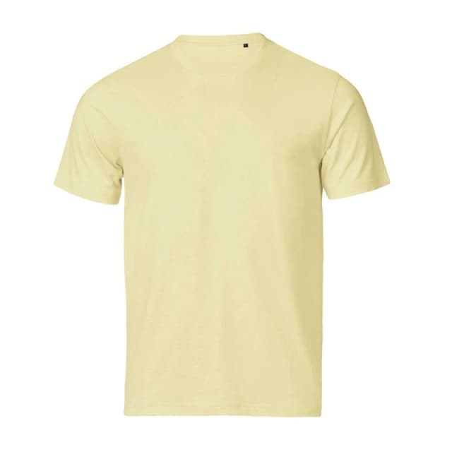 TEE JAYS Mens Urban Luxury T-Shirt in Cream Size: XS Cream Male XS