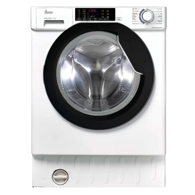 Hoover H-WASH 300 PRO HBWS 494DMBW5-80 Integrated 9KG Washing Machine with 1400 rpm - White - A Rated