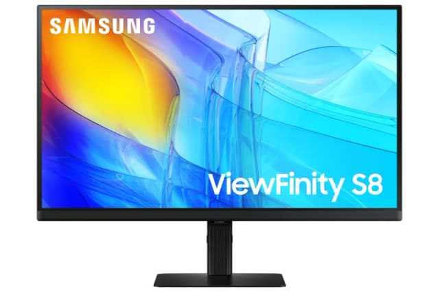 Samsung S80D computer monitor 68.6cm (27") 3840 x 2160 pixels 4K Ultra HD LCD Black LS27D800EAUXXU