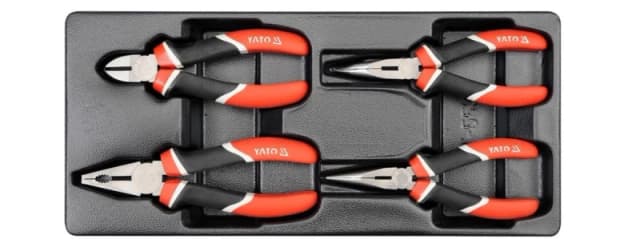 YATO YT-5534 Tool Module Length: 380mm, Width: 170mm, Height: 40mm, Number of tools: 4 Tool Module (5618)