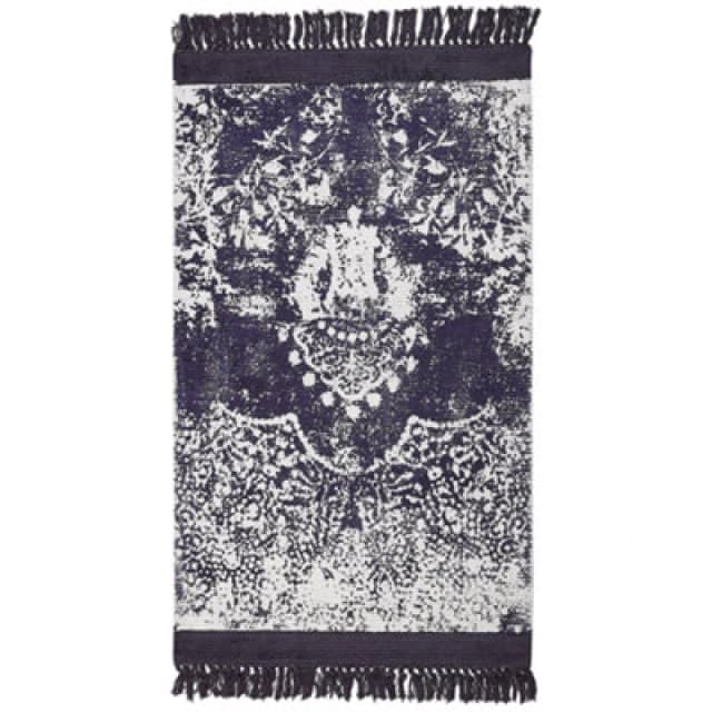 Beliani Rug Akarsu Violet 80 X 150 Cm Viscose