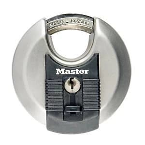 Master Lock Excell M40EURD Discus Stainless Steel Padlock - 70mm