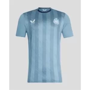 Castore Newcastle United Training T-Shirt 2023 2024 Adults - Blue