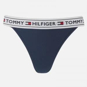 Tommy Hilfiger Womens Nostalgia Bikini Panties - Navy Blazer - XS