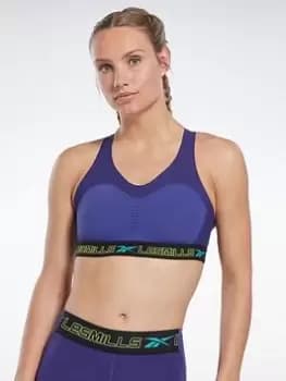 Reebok Les Mills Puremove+ Bra - Purple, Purple Size XS Women