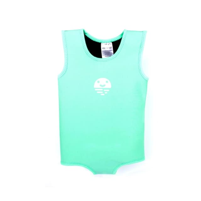 Sleeveless baby bodysuit Orby Swim Vert Unisex 6/12 mois
