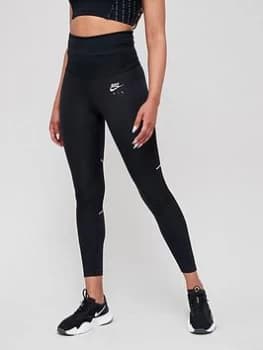 Nike Air Running Dri-FIT Legging - Black, Size L, Women