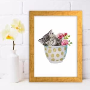 AC402645478 Multicolor Decorative Framed MDF Painting