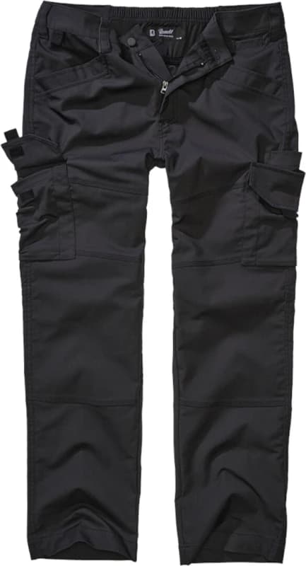 Brandit Tactical Ripstop Pants, black, Size L for Men