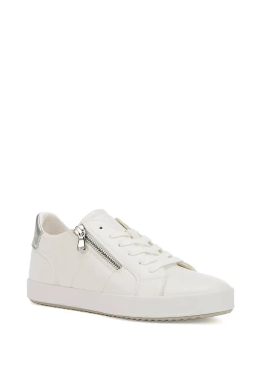Geox Womens D Blomiee A Sneakers in White Size: 4 White Female 4