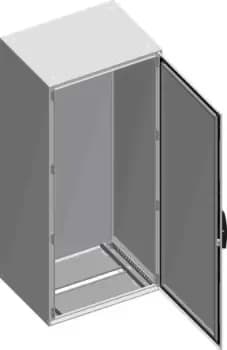 Schneider Electric Spacial SM Sheet Steel, Single Door Floor Standing Enclosure, 2000 x 600 x 400mm, IP55
