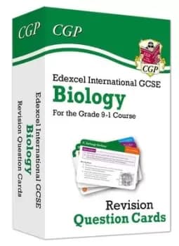 New Grade 9-1 Edexcel International GCSE Biology Revision Question Cards by CGP Books
