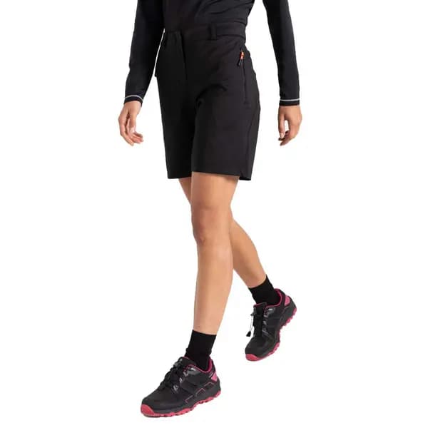 Dare 2B Womens Torrek Walking Shorts 8 - Waist 24' (61cm) Black DWJ591-800-8
