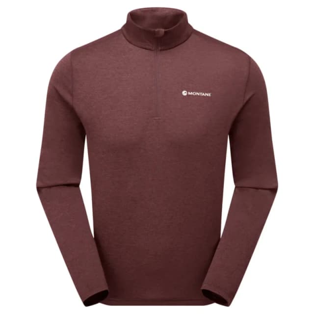 Zip-neck undergarment Montane Dart Rouge Male L