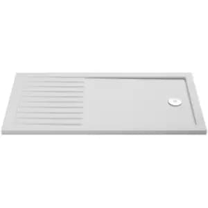 Hudson Reed Slip Resistant Rectangular Walk-in Shower Tray 1400 x 800mm - White