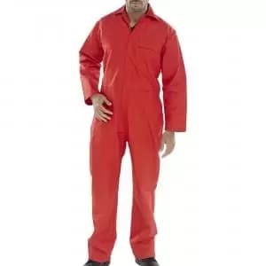 Beeswift Fire Retardant Boilersuit Red 38 CFRBSRE38