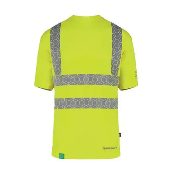 Beeswift Envirowear Beeswift Envirowear High Visibility Short Sleeve T-Shirt Saturn Yellow M EWCTSSYM