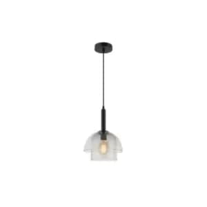 Tavros Dome Glass Ceiling Dome Pendant Light E27 Max 40W Glass
