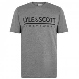 Lyle and Scott Sport Harridge Sport T Shirt - Grey T28