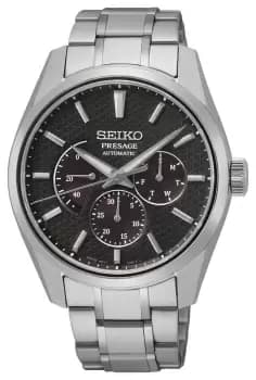 Seiko SPB307J1 Presage Sharp Edged Series Brown Dial Watch