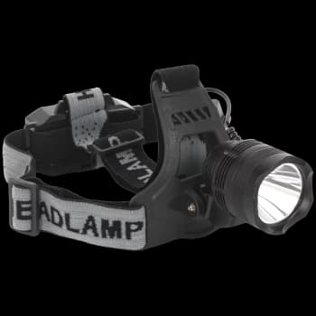 Sealey CREE LED Rechargeable Head Torch Black