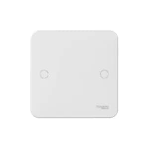 Schneider Electric GGBL8010 Lisse 1 Gang Blanking Plate White