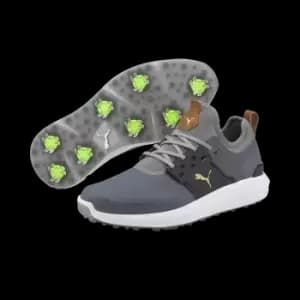 Puma IGNITE ARTICULATE Golf Shoes - QUIET SHADE/Gold - UK11