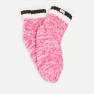 UGG Deedee Fleece Lined Knit Quarter Socks