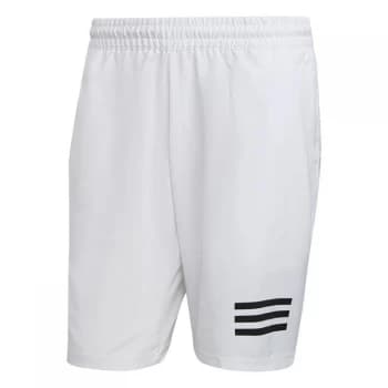 adidas Club Tennis 3-Stripes Shorts Mens - White / Black