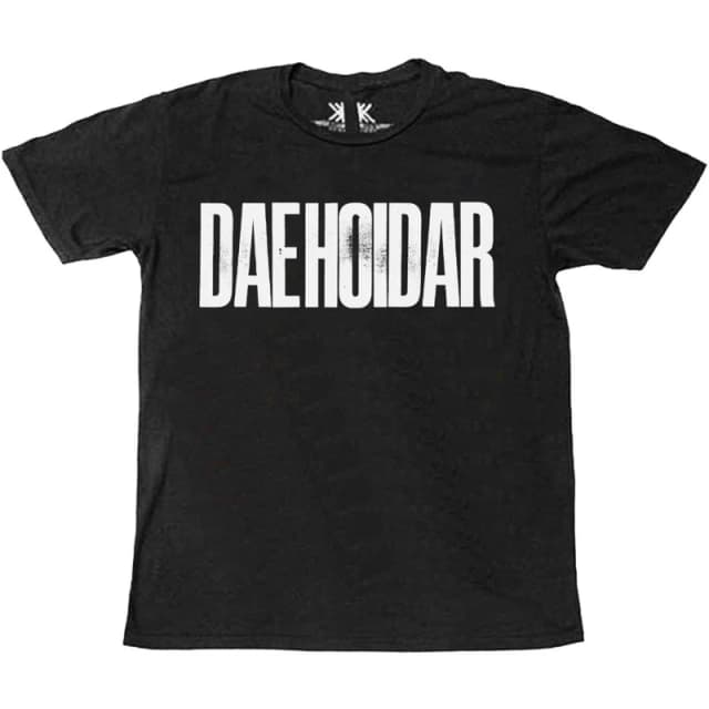 Radiohead Mens Daehoidar Cotton T-Shirt in Black Size: Medium Black Male M
