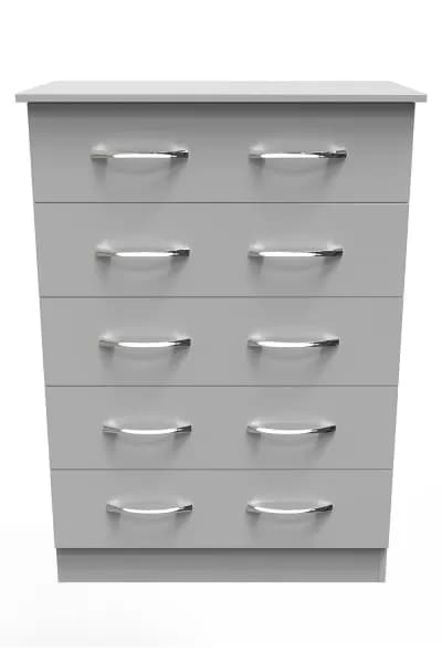 Hampshire 5 Drawer Chest (Ready Assembled)