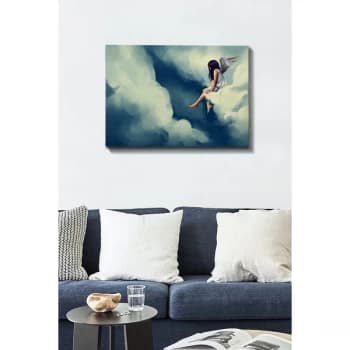 Kanvas Tablo (50 x 70) - 171 Multicolor Decorative Canvas Painting