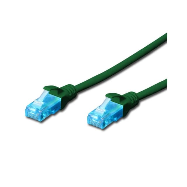 FDL 0.5M CAT.5e UTP PATCH CABLE - GREEN