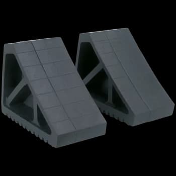 Sealey Rubber Wheel Chocks 3.3kg Pack of 2