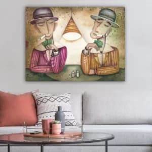 35589544_70100 Multicolor Decorative Canvas Painting