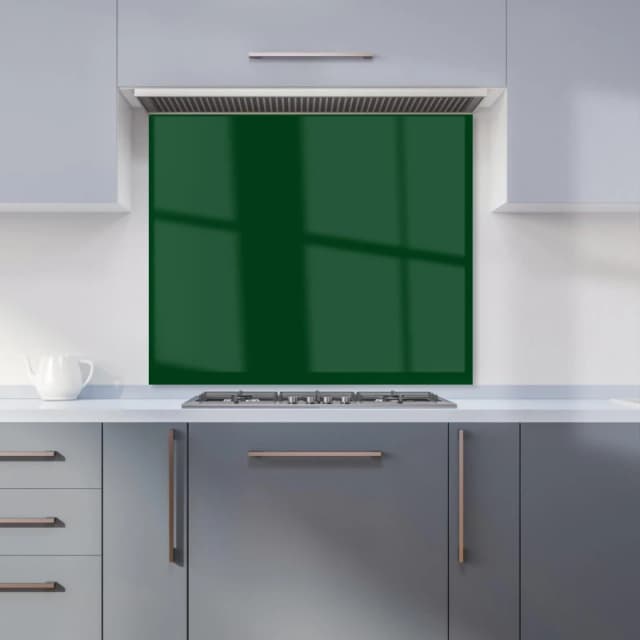 Warren Reed - Designer Jungle Green Kitchen Splashback Size: 600mm x 750mm Green Unisex 600mm x 750mm