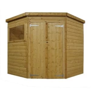 Mercia Shiplap Corner Shed - 7 x 7ft